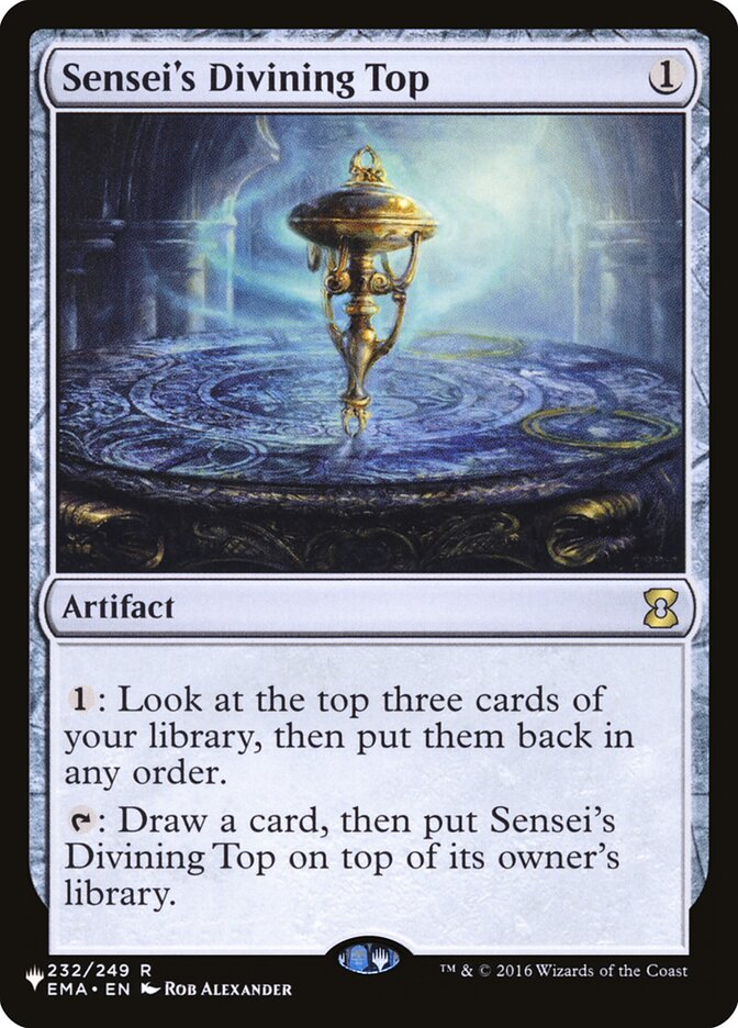 Sensei's Divining Top [The List] | L.A. Mood Comics and Games