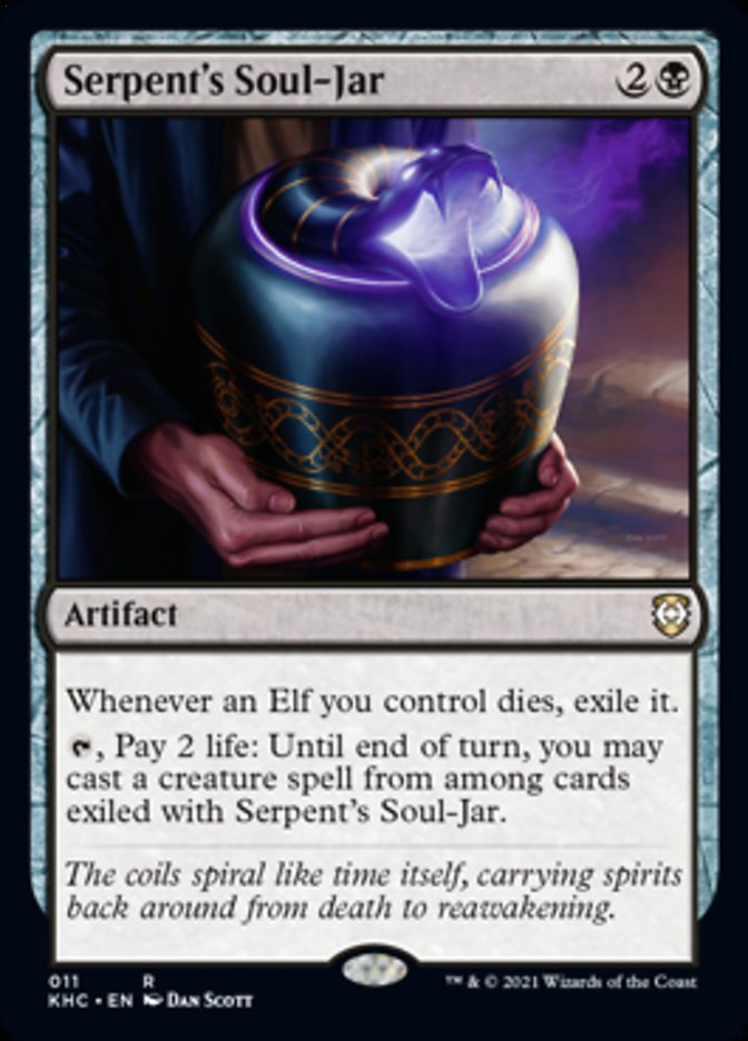 Serpent's Soul-Jar [Kaldheim Commander] | L.A. Mood Comics and Games