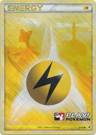 Lightning Energy (91/95) (Play Pokemon Promo) [HeartGold & SoulSilver: Call of Legends] | L.A. Mood Comics and Games