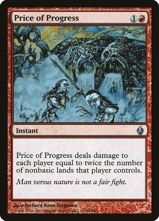 Price of Progress [Premium Deck Series: Fire and Lightning] | L.A. Mood Comics and Games