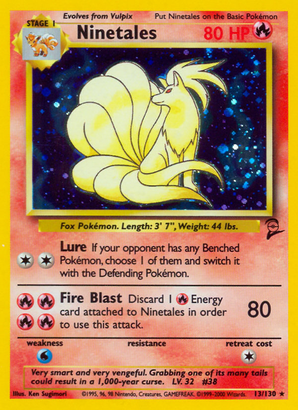 Ninetales (13/130) [Base Set 2] | L.A. Mood Comics and Games