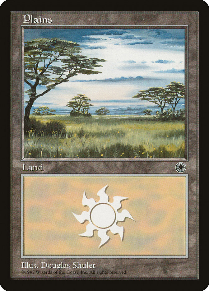 Plains (Yellow Flowers in Grass / Long Dark Cloud in Center) [Portal] | L.A. Mood Comics and Games