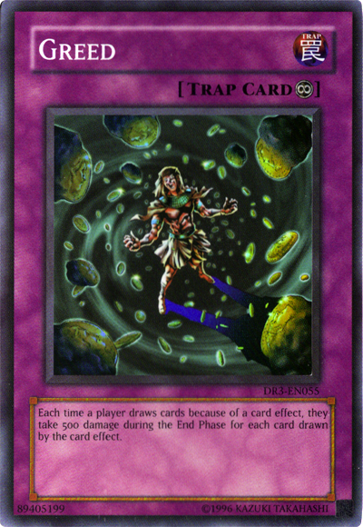 Greed [DR3-EN055] Super Rare | L.A. Mood Comics and Games