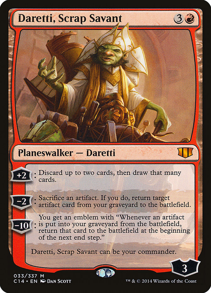 Daretti, Scrap Savant [Commander 2014] | L.A. Mood Comics and Games