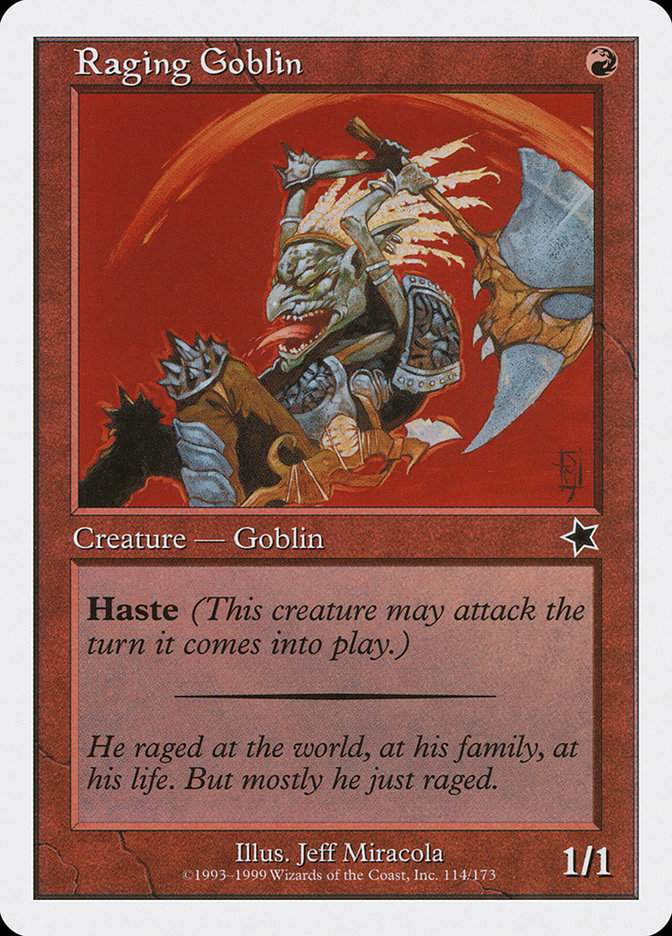 Raging Goblin [Starter 1999] | L.A. Mood Comics and Games