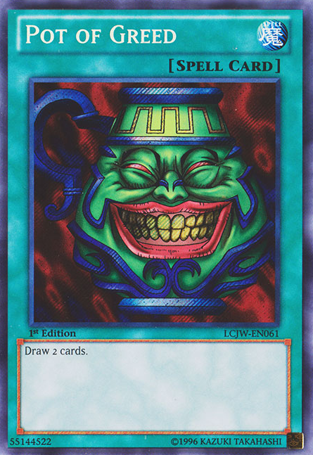 Pot of Greed [LCJW-EN061] Secret Rare | L.A. Mood Comics and Games