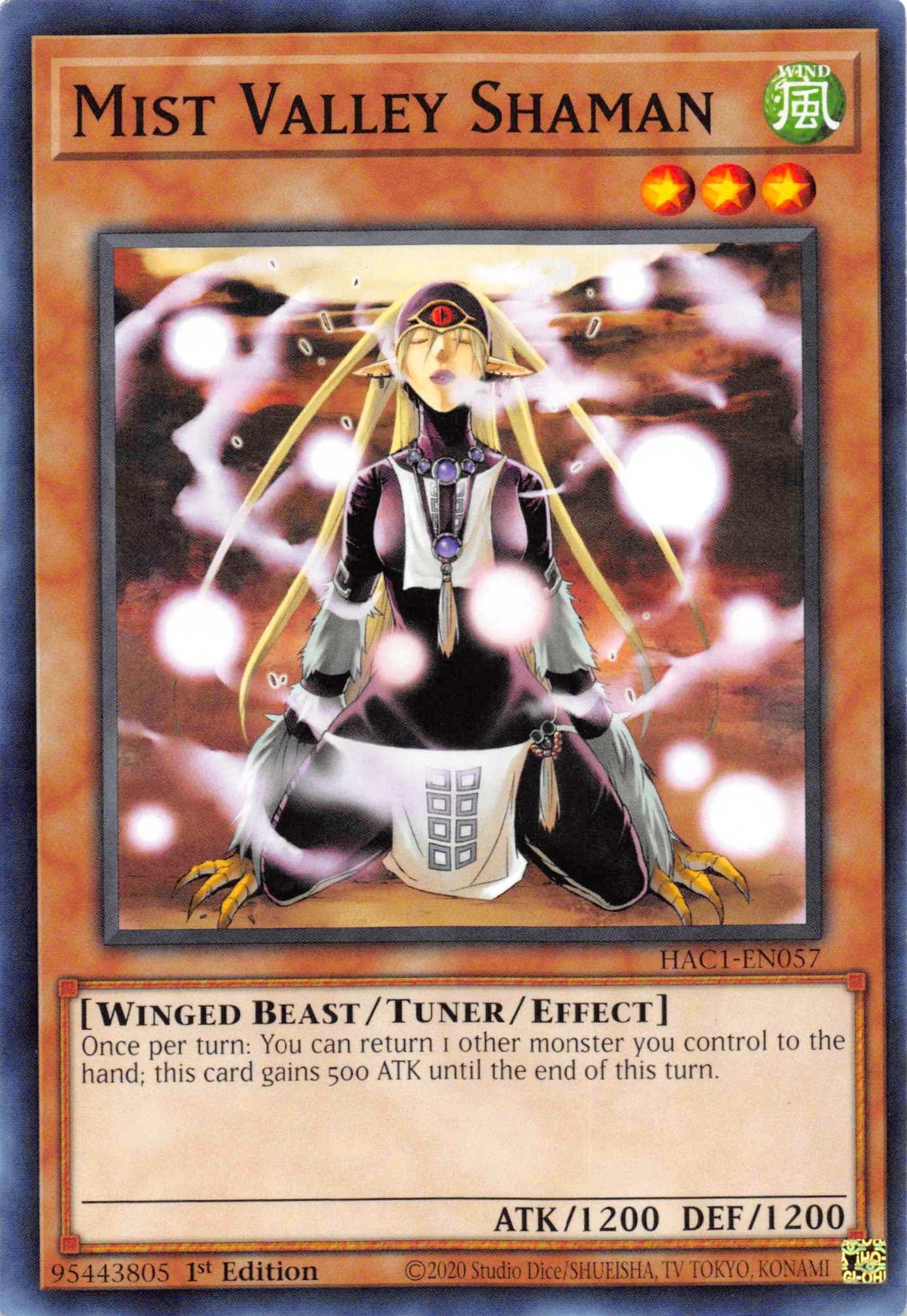 Mist Valley Shaman [HAC1-EN057] Common | L.A. Mood Comics and Games