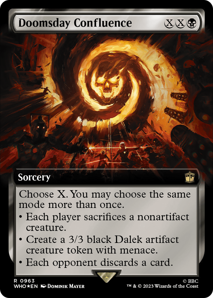 Doomsday Confluence (Extended Art) (Surge Foil) [Doctor Who] | L.A. Mood Comics and Games
