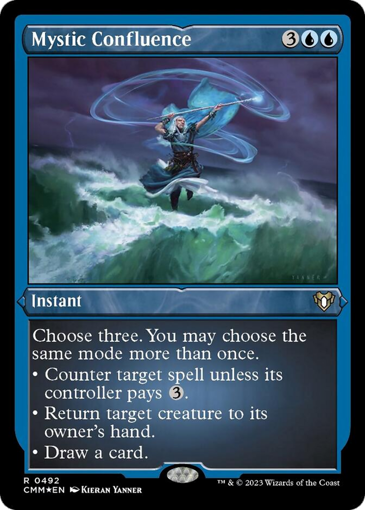 Mystic Confluence (Foil Etched) [Commander Masters] | L.A. Mood Comics and Games