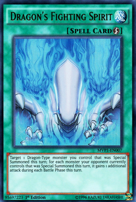 Dragon's Fighting Spirit [MVP1-EN007] Ultra Rare | L.A. Mood Comics and Games