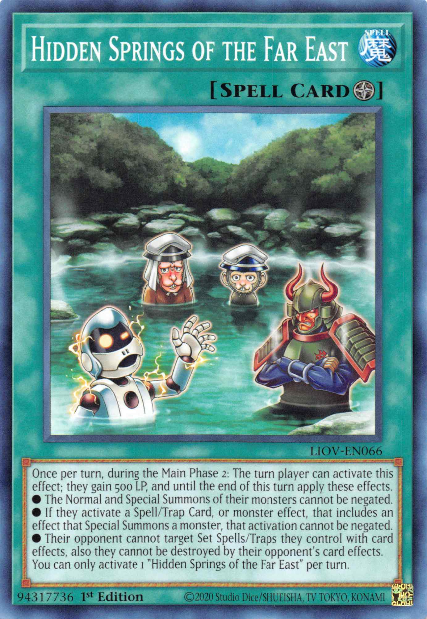 Hidden Springs of the Far East [LIOV-EN066] Common | L.A. Mood Comics and Games