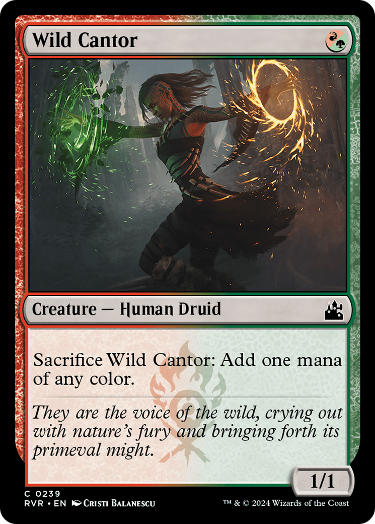 Wild Cantor [Ravnica Remastered] | L.A. Mood Comics and Games