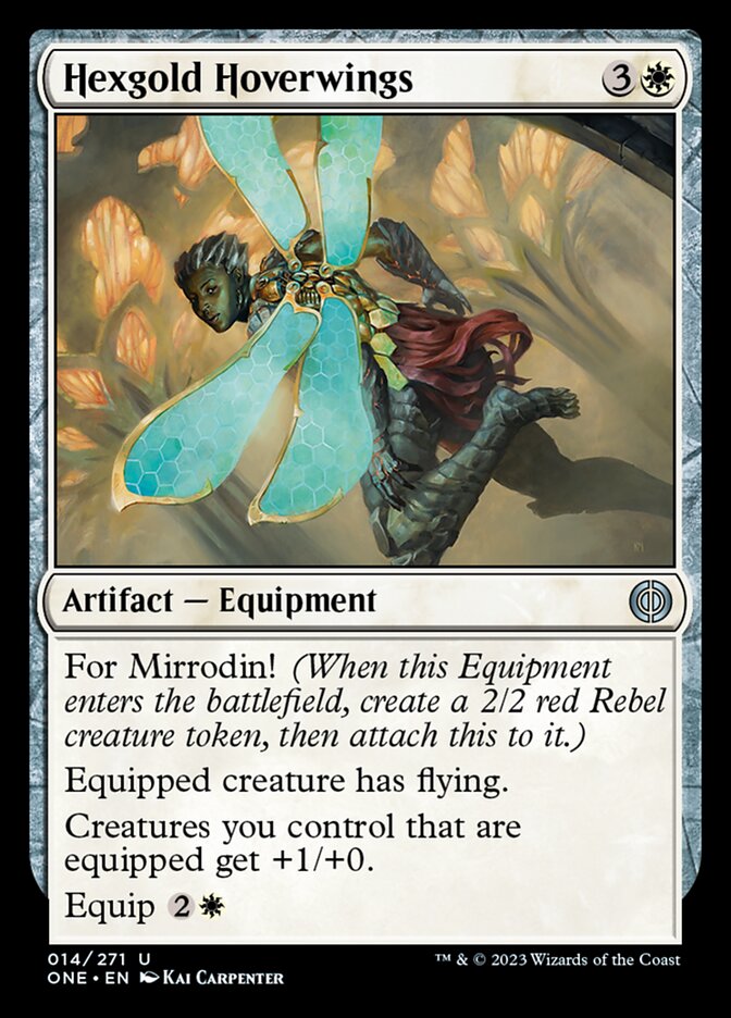 Hexgold Hoverwings [Phyrexia: All Will Be One] | L.A. Mood Comics and Games