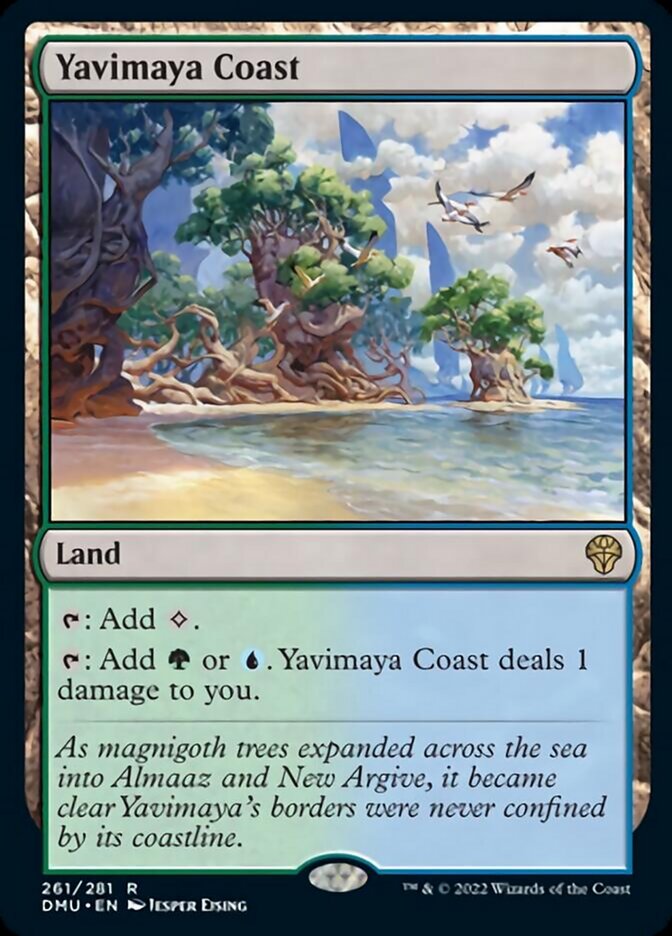 Yavimaya Coast [Dominaria United] | L.A. Mood Comics and Games