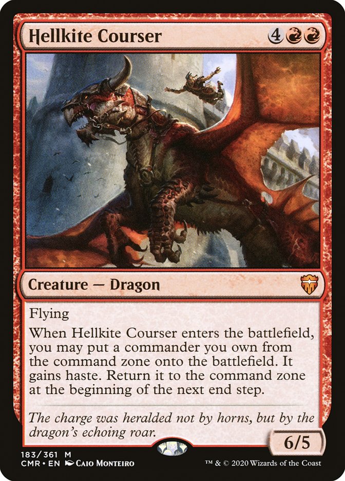 Hellkite Courser [Commander Legends] | L.A. Mood Comics and Games