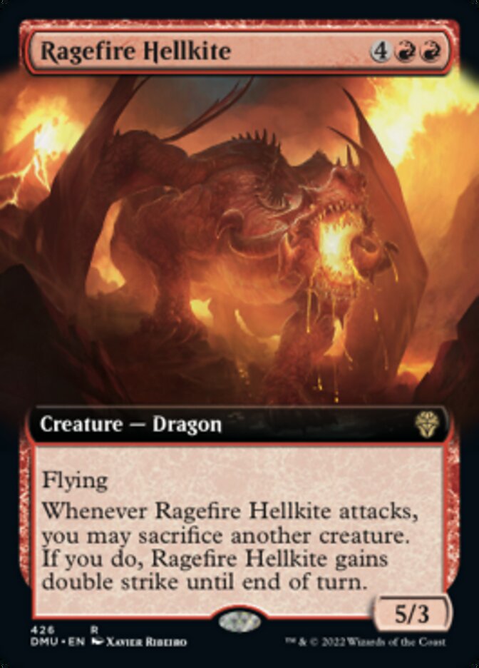 Ragefire Hellkite (Extended Art) [Dominaria United] | L.A. Mood Comics and Games
