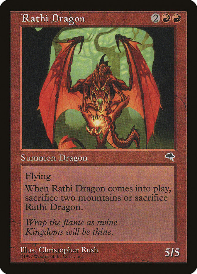 Rathi Dragon [Tempest] | L.A. Mood Comics and Games