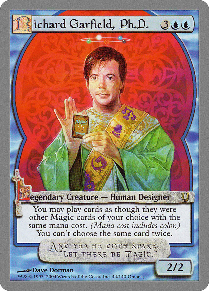 Richard Garfield, Ph.D. [Unhinged] | L.A. Mood Comics and Games