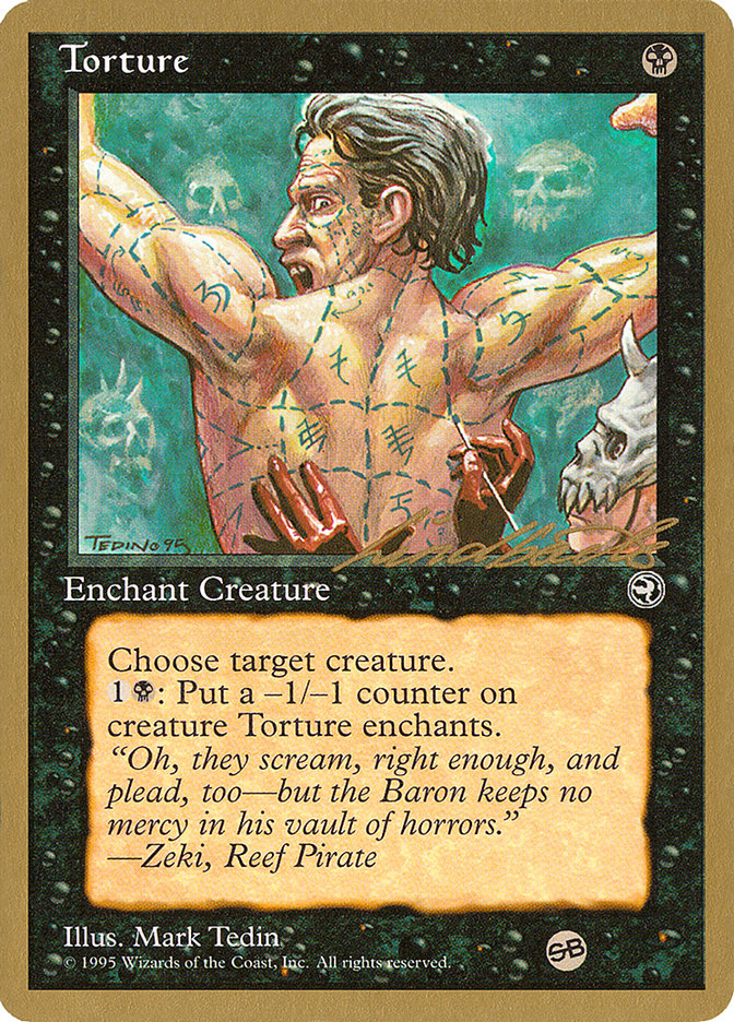 Torture (Leon Lindback) (SB) [Pro Tour Collector Set] | L.A. Mood Comics and Games