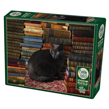 Puzzle 1000 Library Cat | L.A. Mood Comics and Games