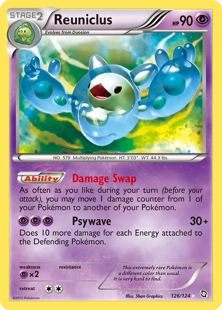 Reuniclus (126/124) [Black & White: Dragons Exalted] | L.A. Mood Comics and Games
