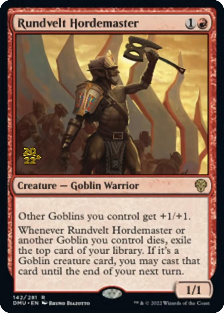 Rundvelt Hordemaster [Dominaria United Prerelease Promos] | L.A. Mood Comics and Games