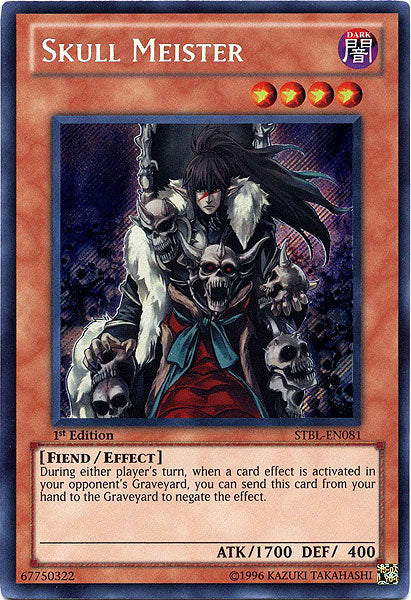 Skull Meister [STBL-EN081] Secret Rare | L.A. Mood Comics and Games