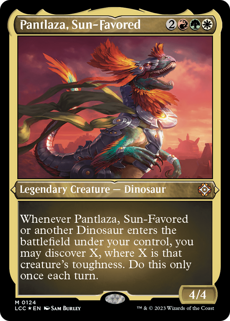 Pantlaza, Sun-Favored (Display Commander) [The Lost Caverns of Ixalan Commander] | L.A. Mood Comics and Games