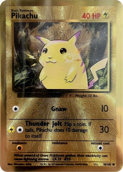 Pikachu (58/102) (Celebrations Metal Card) [Celebrations: 25th Anniversary] | L.A. Mood Comics and Games