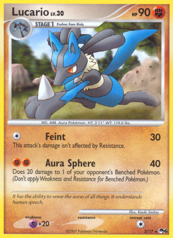 Lucario (2/17) [POP Series 6] | L.A. Mood Comics and Games