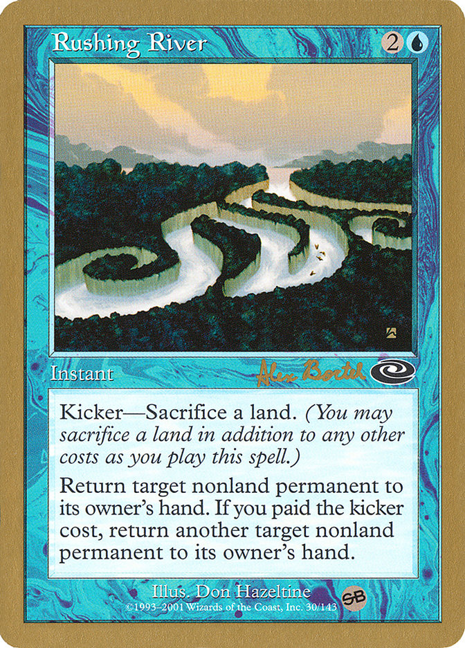 Rushing River (Alex Borteh) (SB) [World Championship Decks 2001] | L.A. Mood Comics and Games