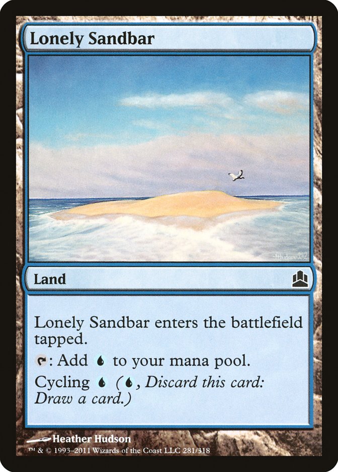 Lonely Sandbar [Commander 2011] | L.A. Mood Comics and Games