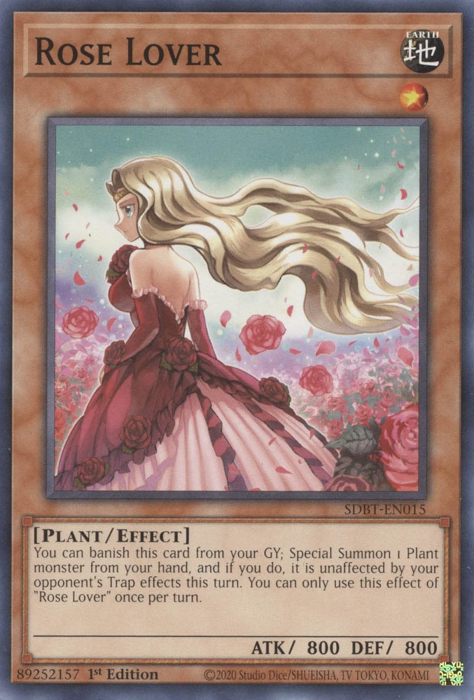 Rose Lover [SDBT-EN015] Common | L.A. Mood Comics and Games
