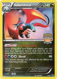 Salamence (8/20) (Regional Championship Promo Staff) [Black & White: Dragon Vault] | L.A. Mood Comics and Games