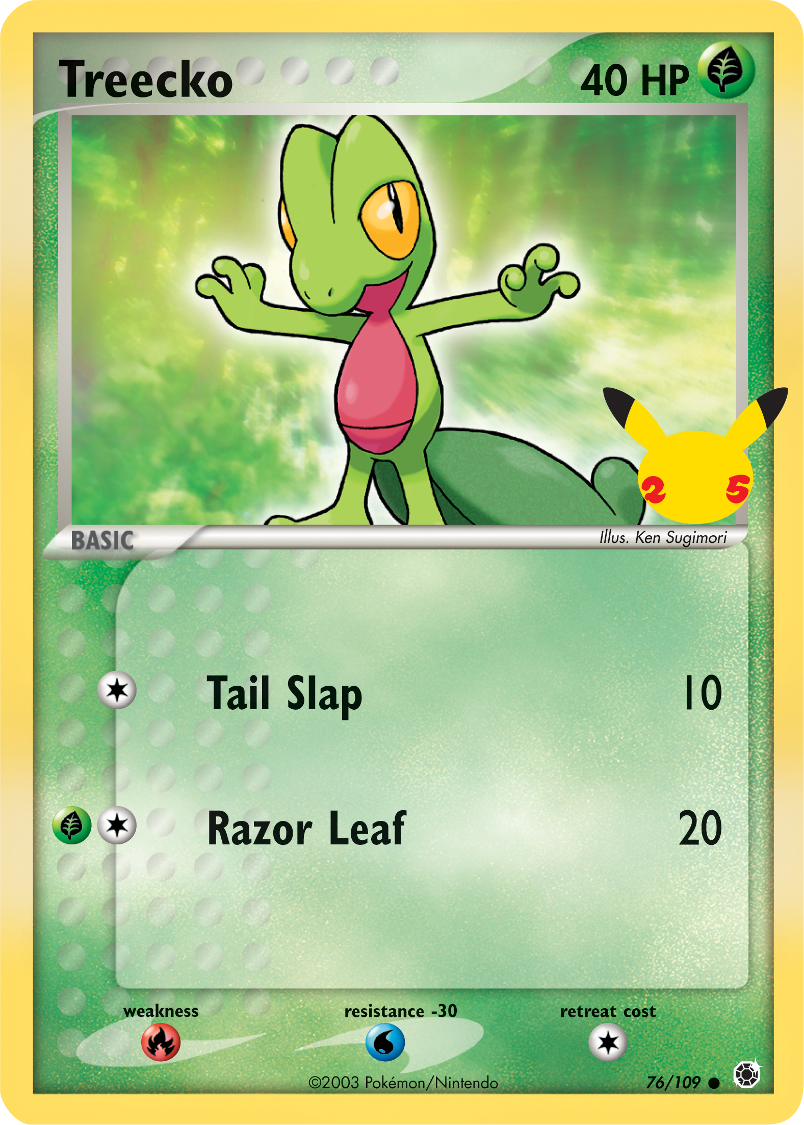 Treecko (76/109) [First Partner Pack] | L.A. Mood Comics and Games