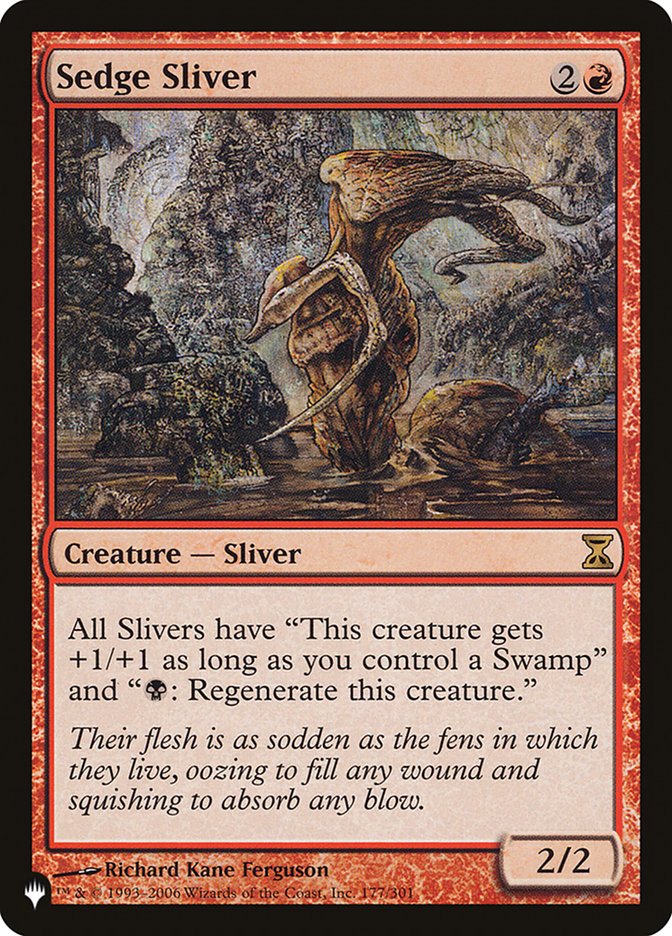 Sedge Sliver [The List] | L.A. Mood Comics and Games