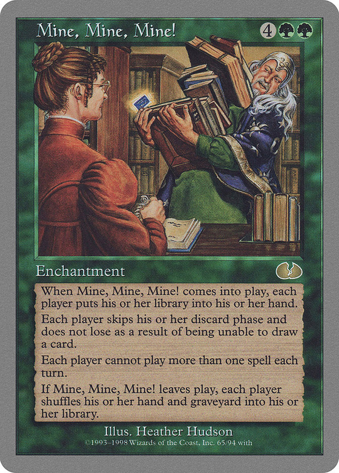 Mine, Mine, Mine! [Unglued] | L.A. Mood Comics and Games