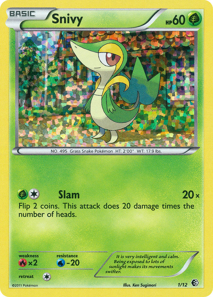 Snivy (1/12) [McDonald's Promos: 2011 Collection] | L.A. Mood Comics and Games