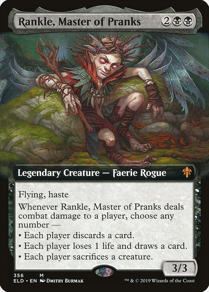 Rankle, Master of Pranks (Extended Art) [Throne of Eldraine] | L.A. Mood Comics and Games