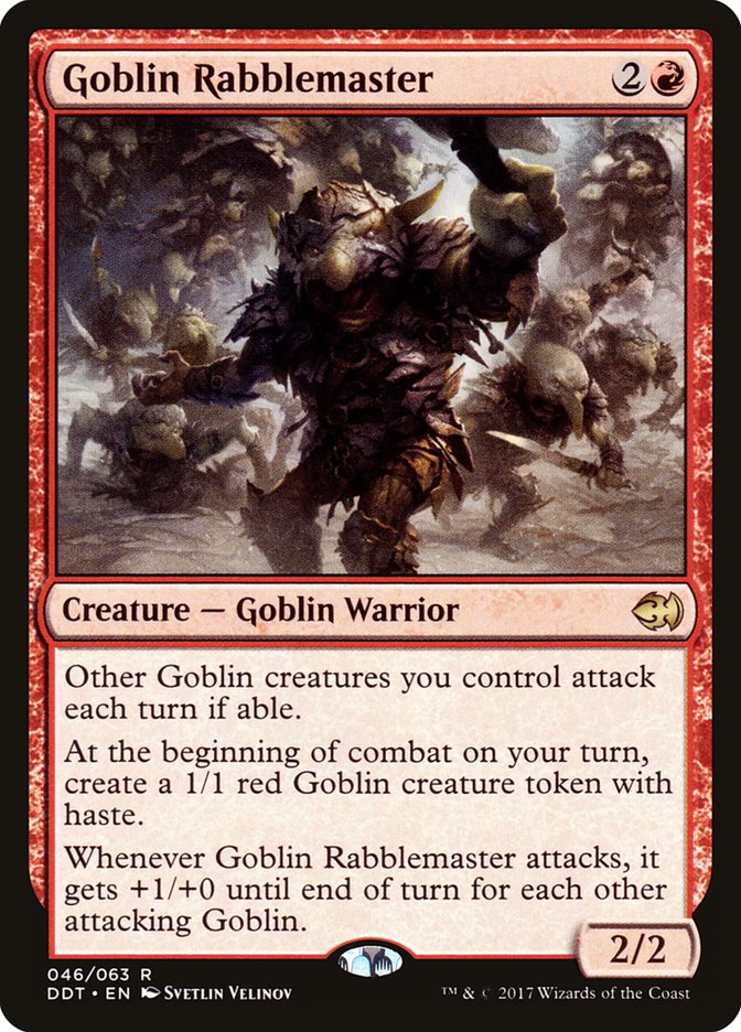 Goblin Rabblemaster [Duel Decks: Merfolk vs. Goblins] | L.A. Mood Comics and Games