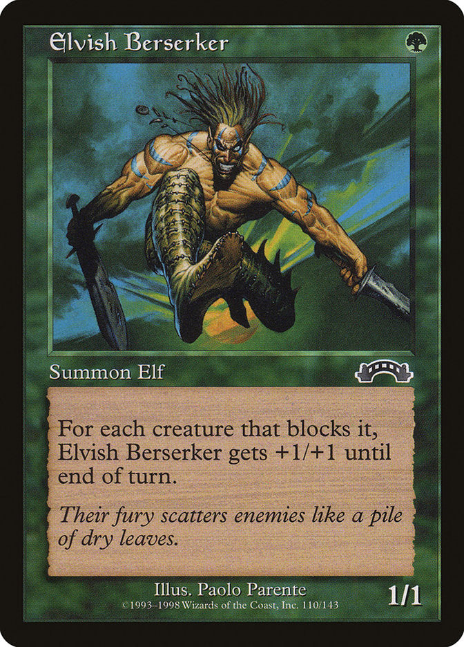 Elvish Berserker [Exodus] | L.A. Mood Comics and Games
