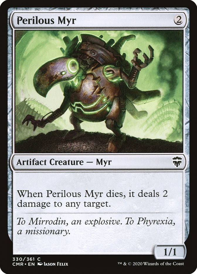Perilous Myr [Commander Legends] | L.A. Mood Comics and Games