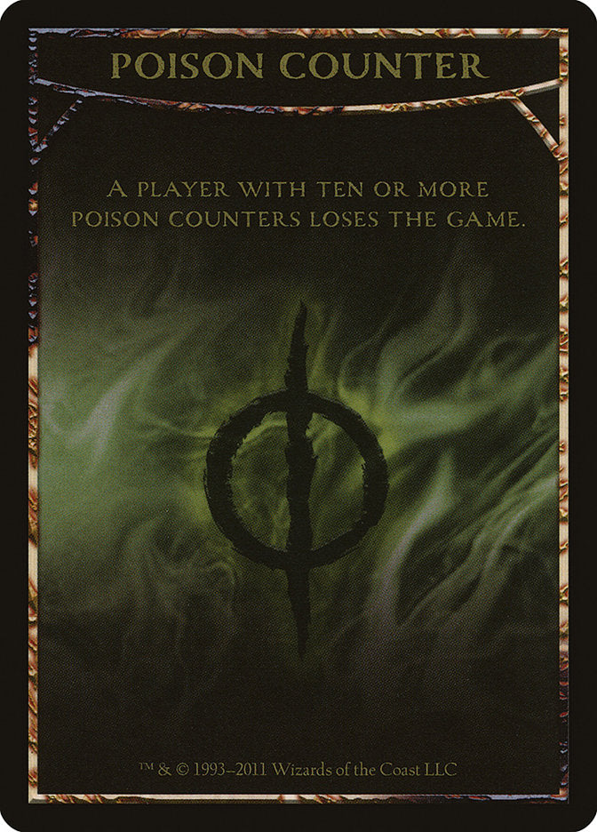 Poison Counter [Mirrodin Besieged Tokens] | L.A. Mood Comics and Games