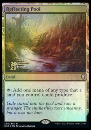 Reflecting Pool [Commander Legends: Battle for Baldur's Gate Prerelease Promos] | L.A. Mood Comics and Games