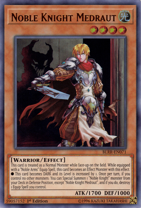 Noble Knight Medraut [BLRR-EN071] Ultra Rare | L.A. Mood Comics and Games