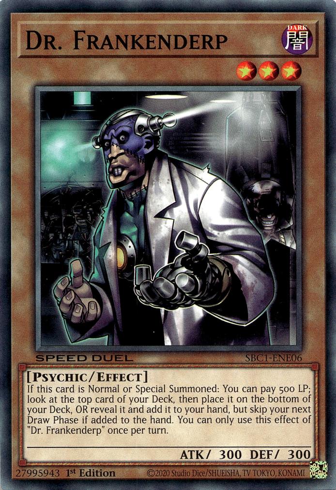 Dr. Frankenderp [SBC1-ENE06] Common | L.A. Mood Comics and Games