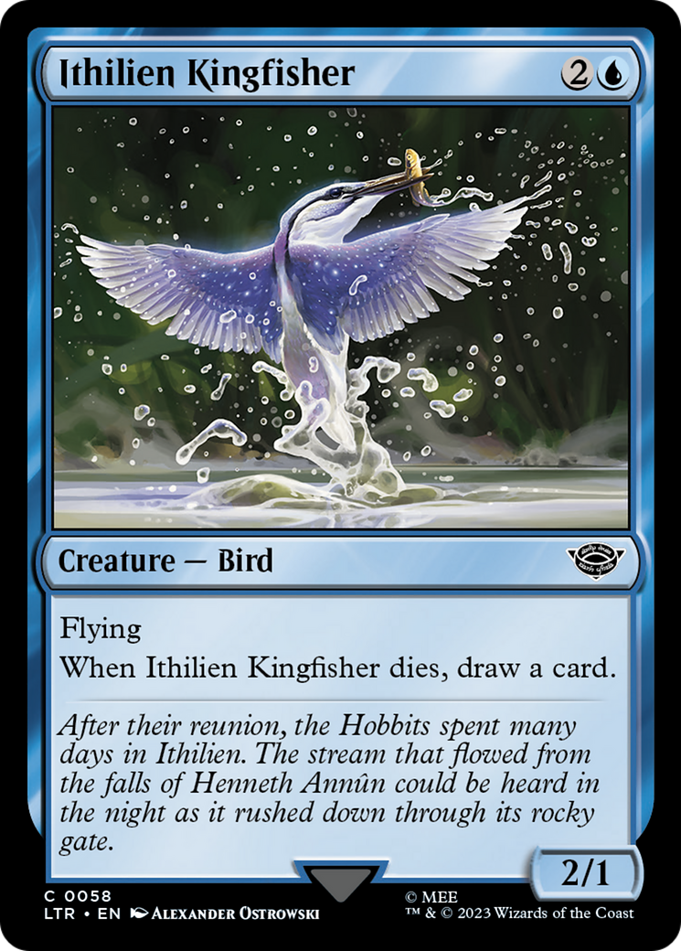 Ithilien Kingfisher [The Lord of the Rings: Tales of Middle-Earth] | L.A. Mood Comics and Games