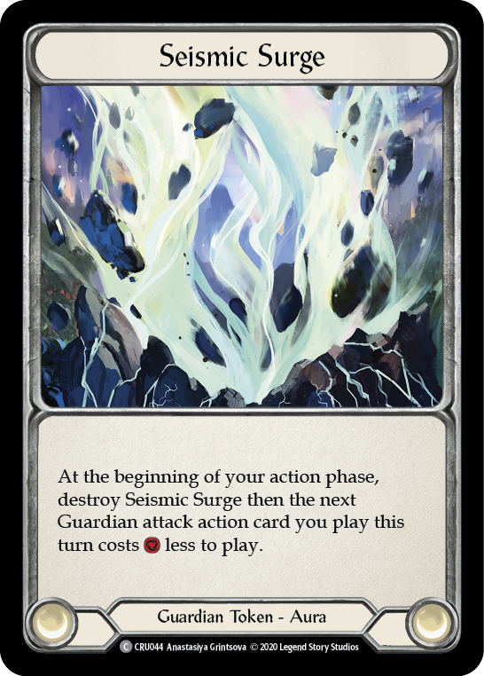 Seismic Surge [CRU044] (Crucible of War)  1st Edition Rainbow Foil | L.A. Mood Comics and Games