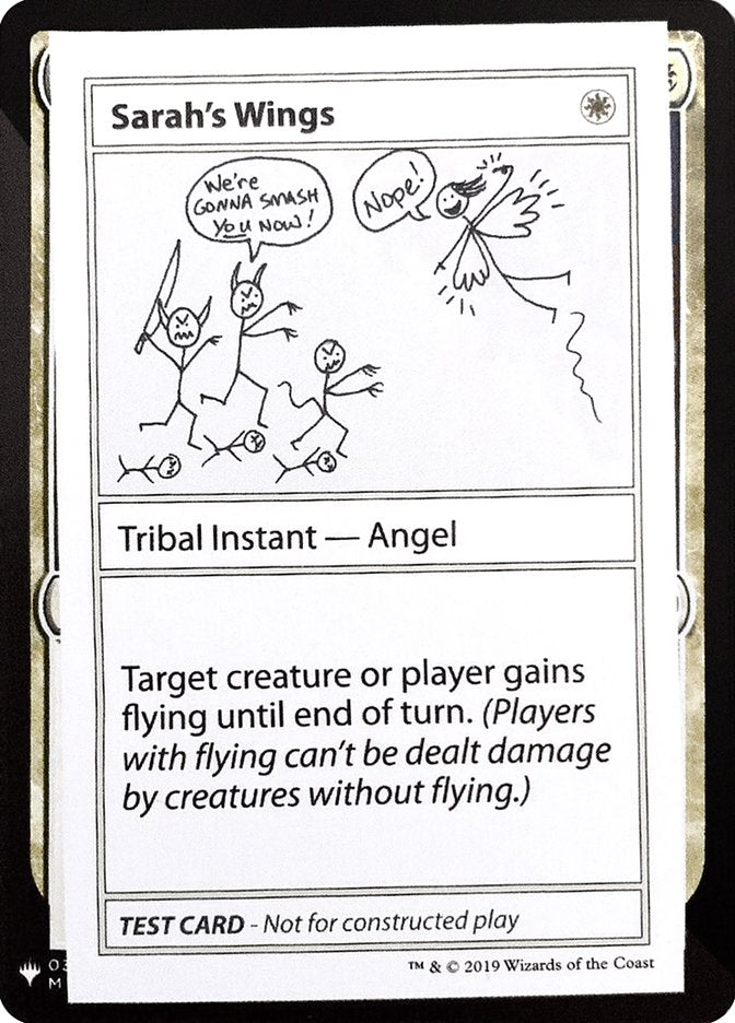 Sarah's Wings [Mystery Booster Playtest Cards] | L.A. Mood Comics and Games