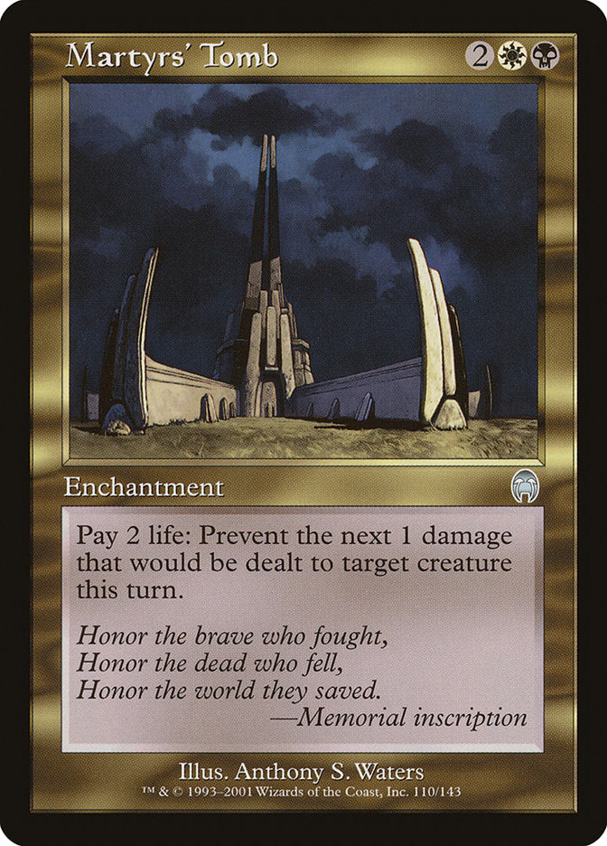 Martyrs' Tomb [Apocalypse] | L.A. Mood Comics and Games